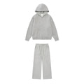 Sports suit solid color simple and minimalist