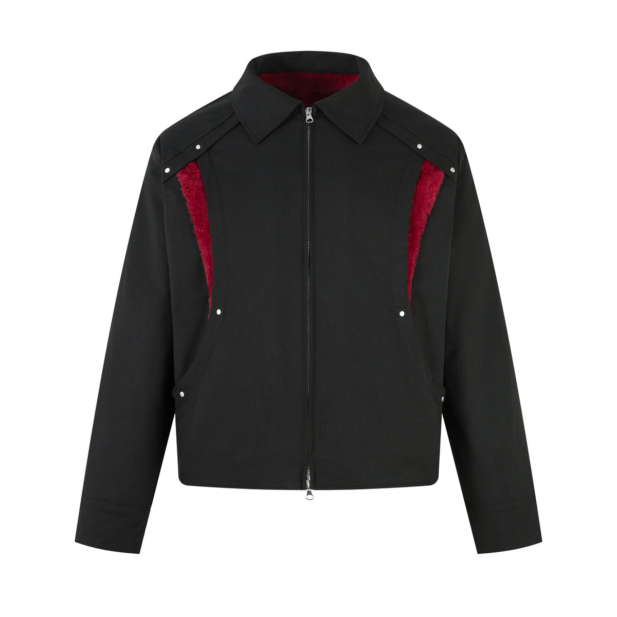 Imitation rabbit fur jacket for men