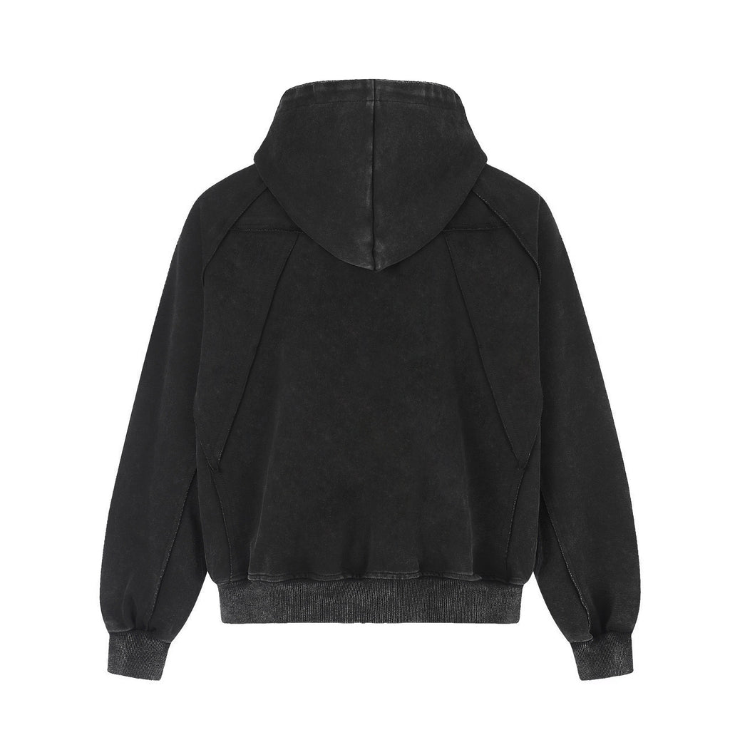 Wash old hoodies with water