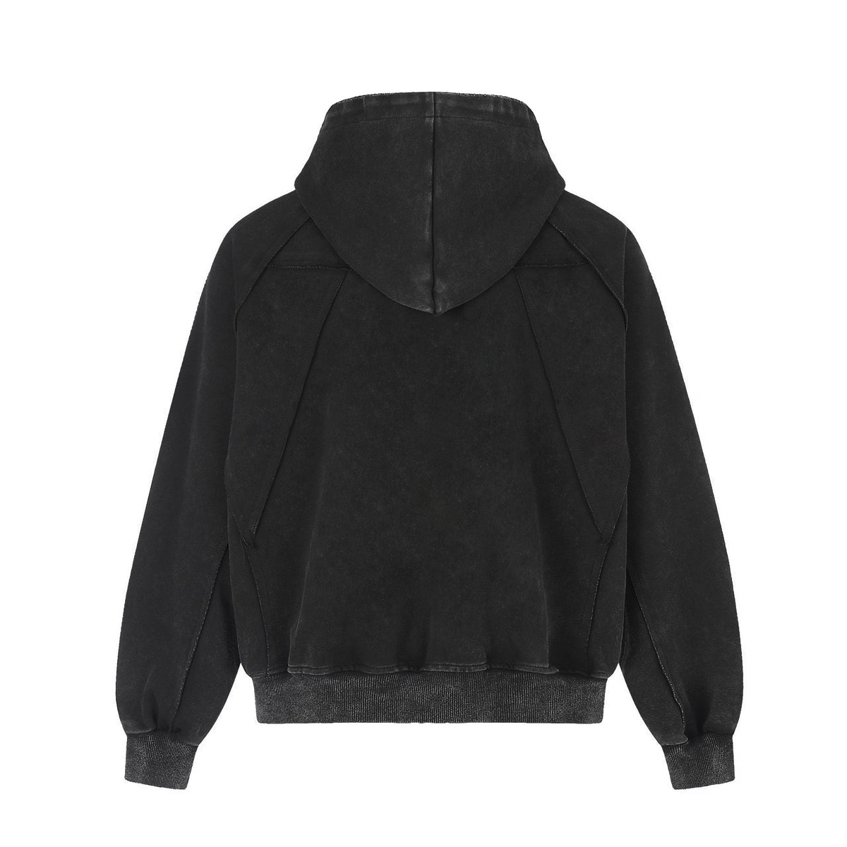 Wash old hoodies with water