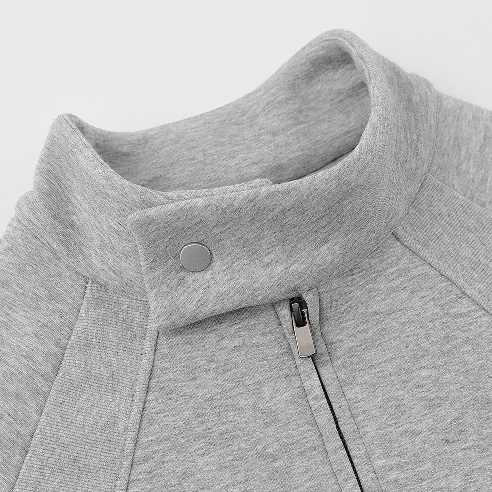 Stand up collar jacket for men