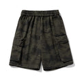 Camouflage workwear shorts for men
