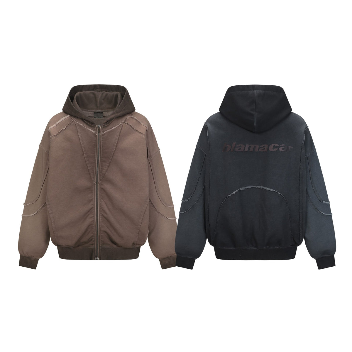 Deconstruction and segmentation of rough edges in hoodies
