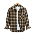 Thick Plaid Casual Shirt for Men