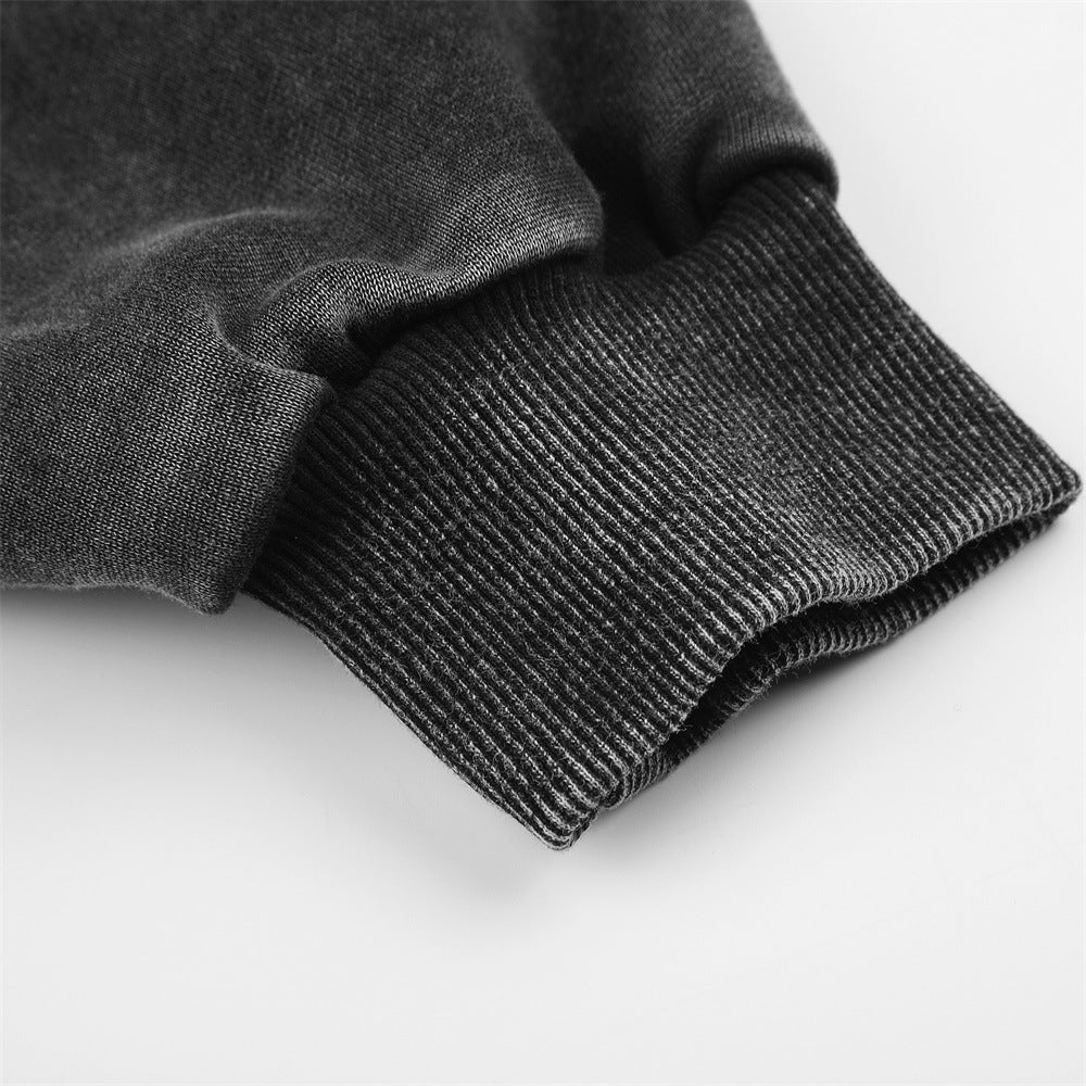 Wash water to make old hooded hoodies