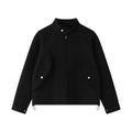 Stand up collar jacket for men