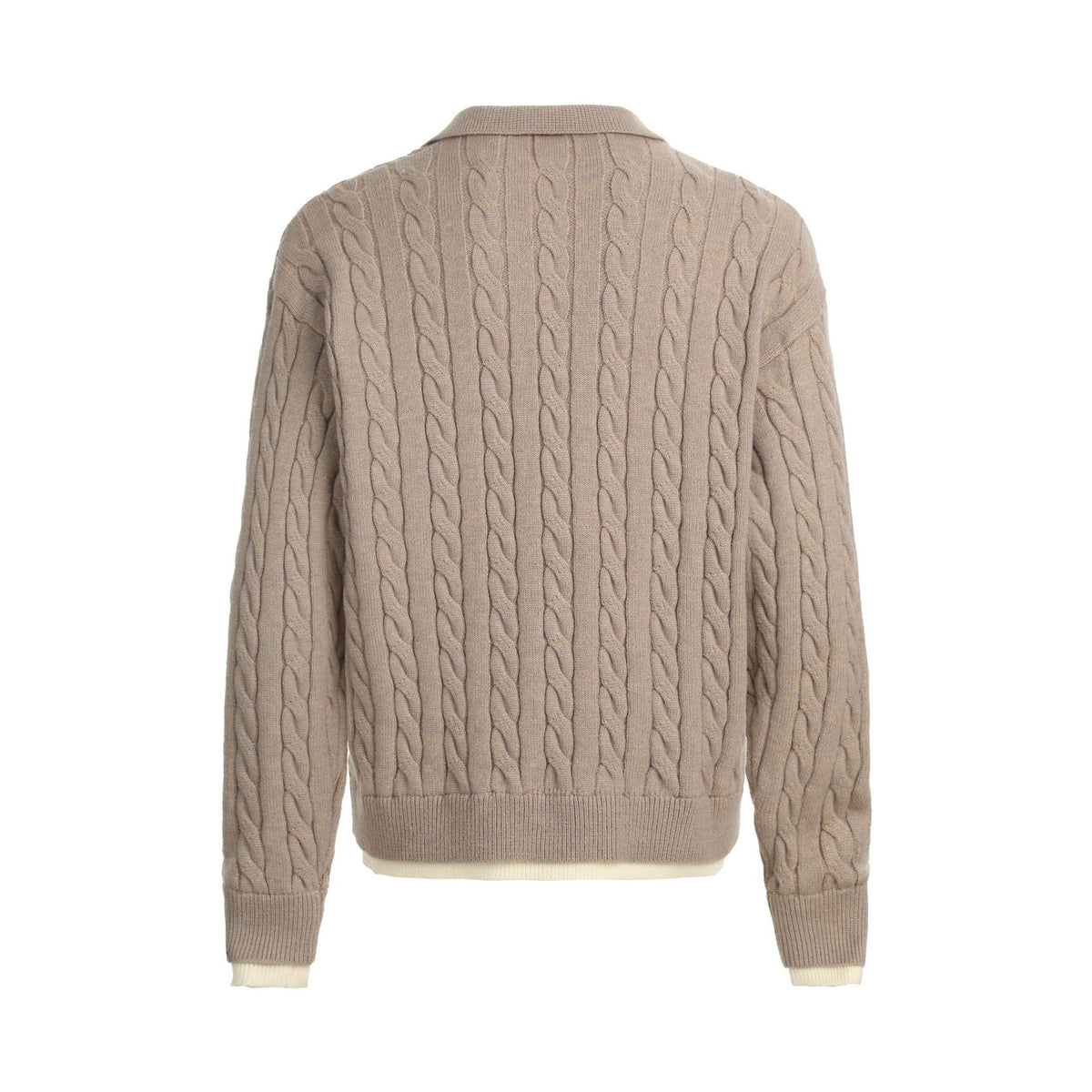 Vintage fake two Fried Dough Twists sweaters