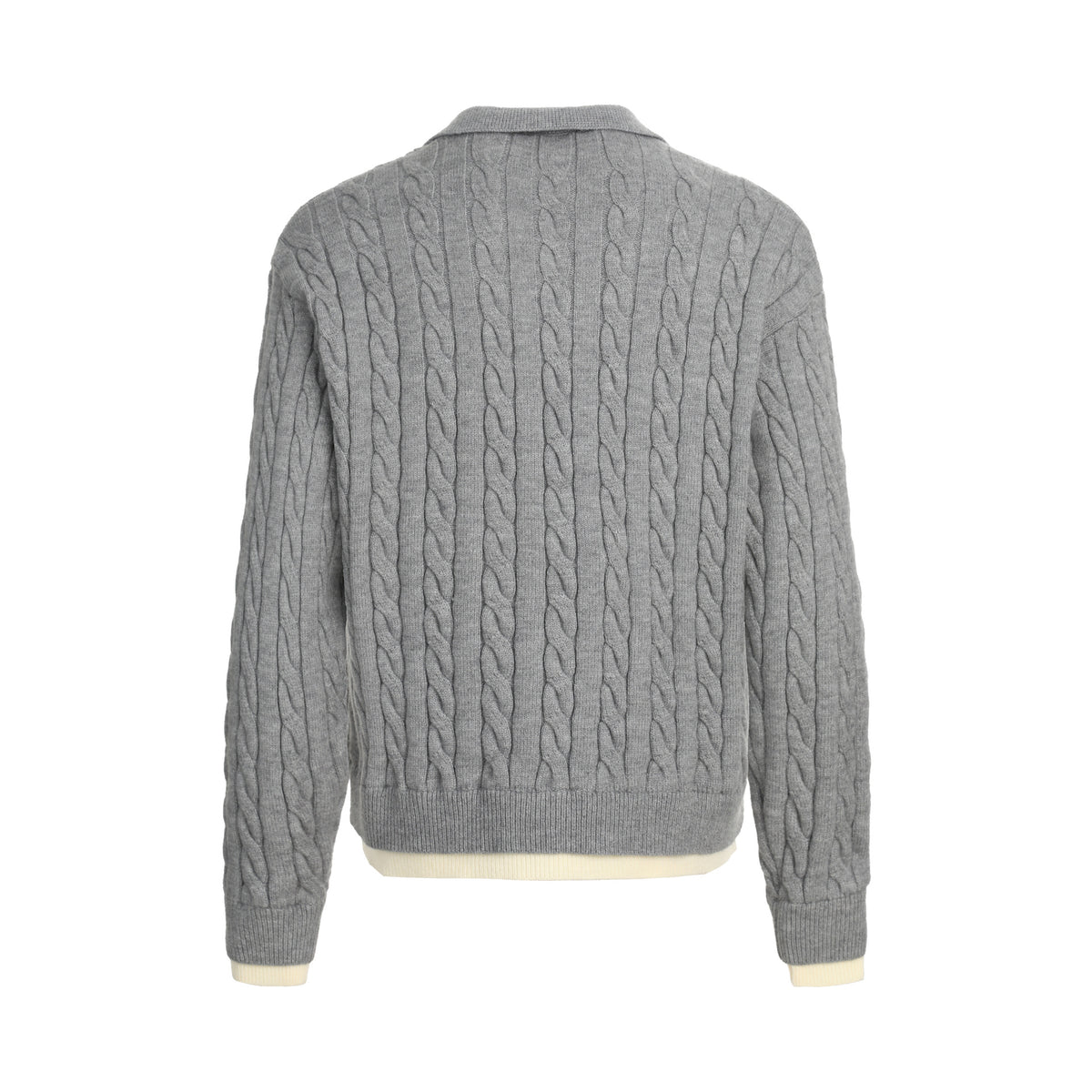 Vintage fake two Fried Dough Twists sweaters