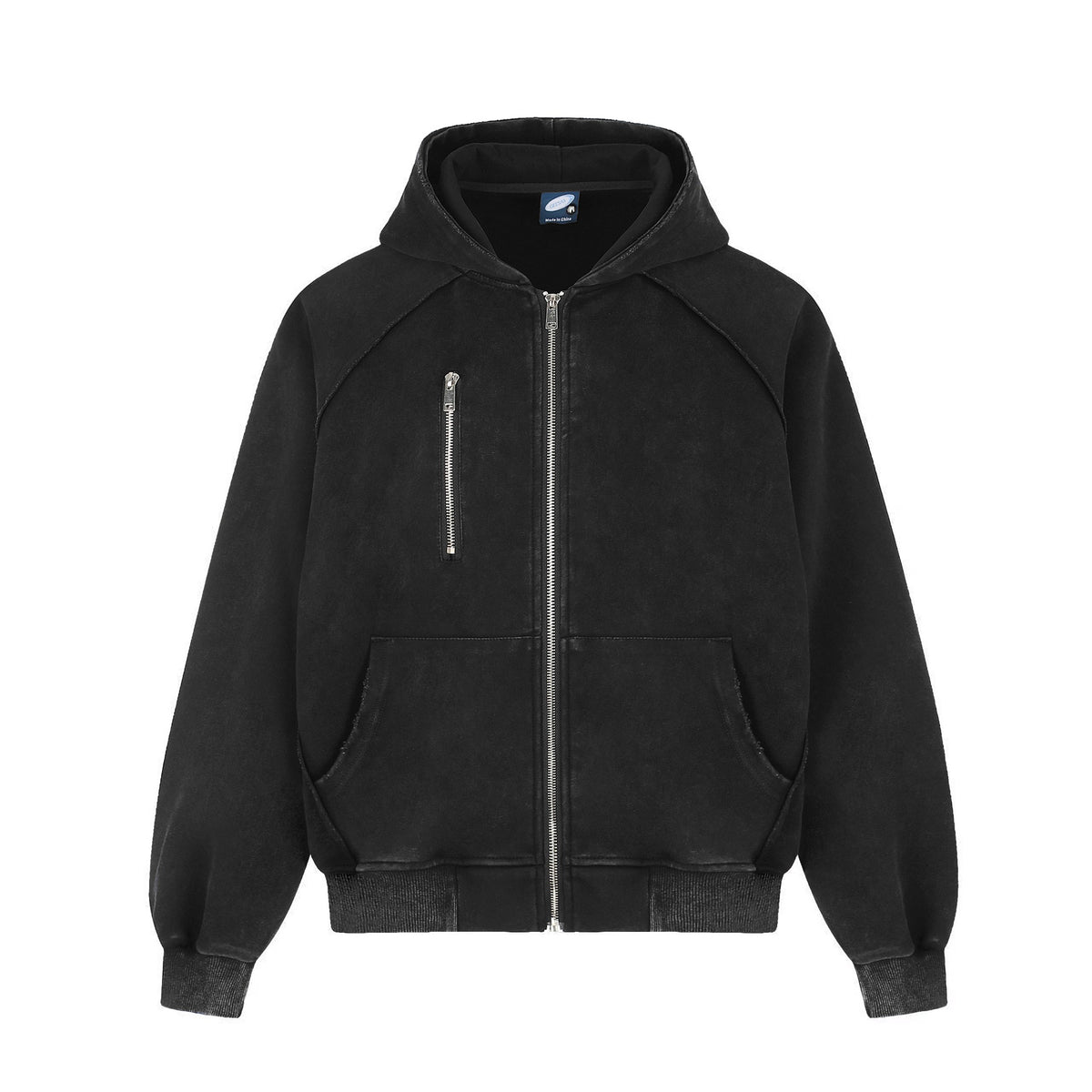 Wash old hoodies with water