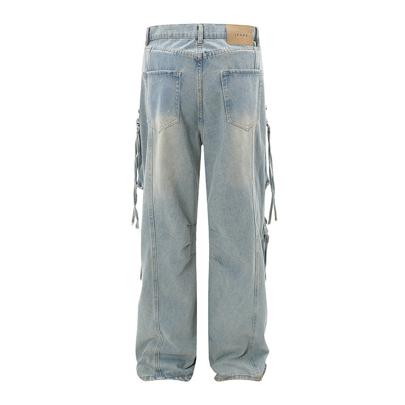 washed jeans