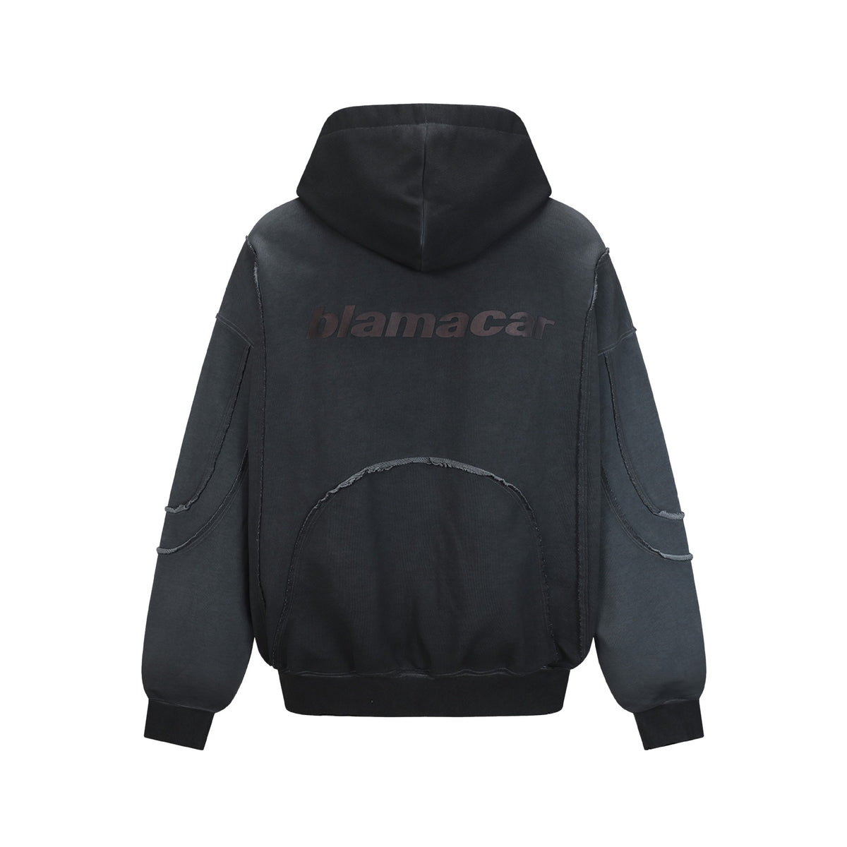 Deconstruction and segmentation of rough edges in hoodies