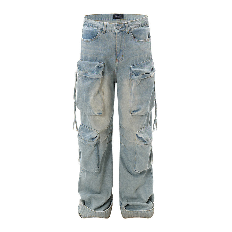 washed jeans