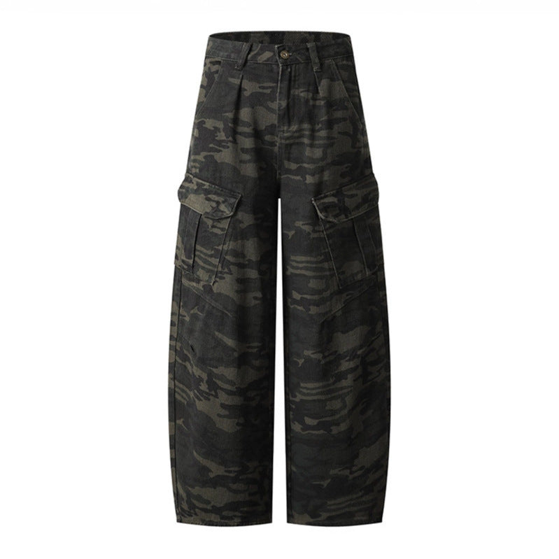 Camouflage jeans