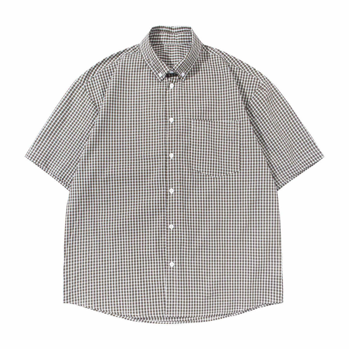 Fine plaid shirt T-shirt